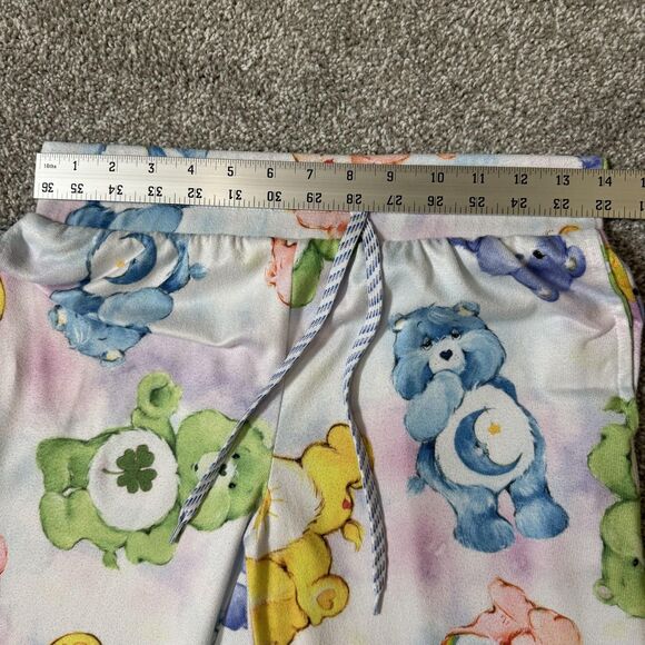 Care Bears Pajama Pants Womens XS Pastel Multicolor Lounge Sleep Drawstring - Picture 6 of 8
